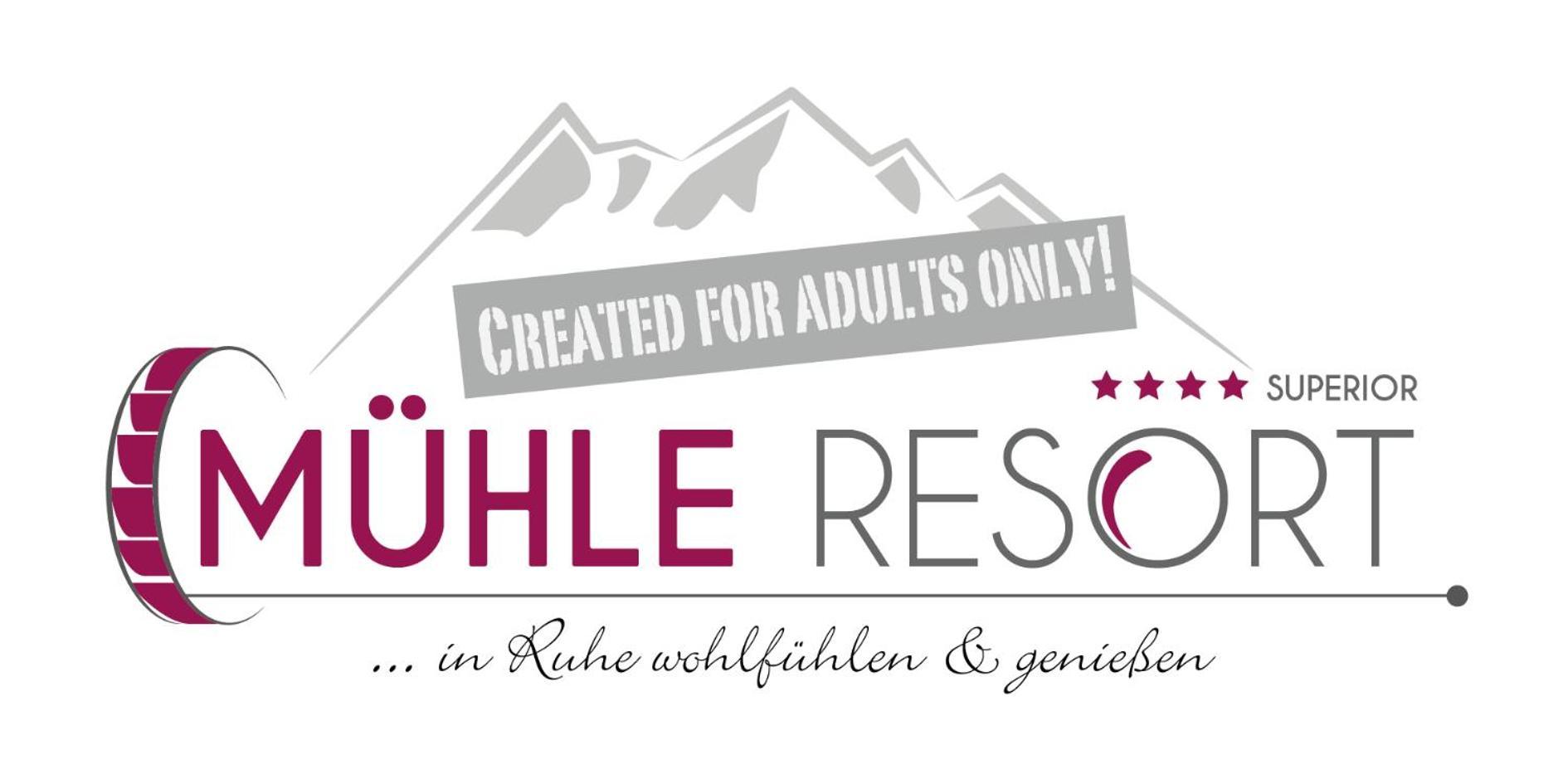 4 Sterne Superior Muehle Resort 1900 - Adults Only Обергургл Екстериор снимка